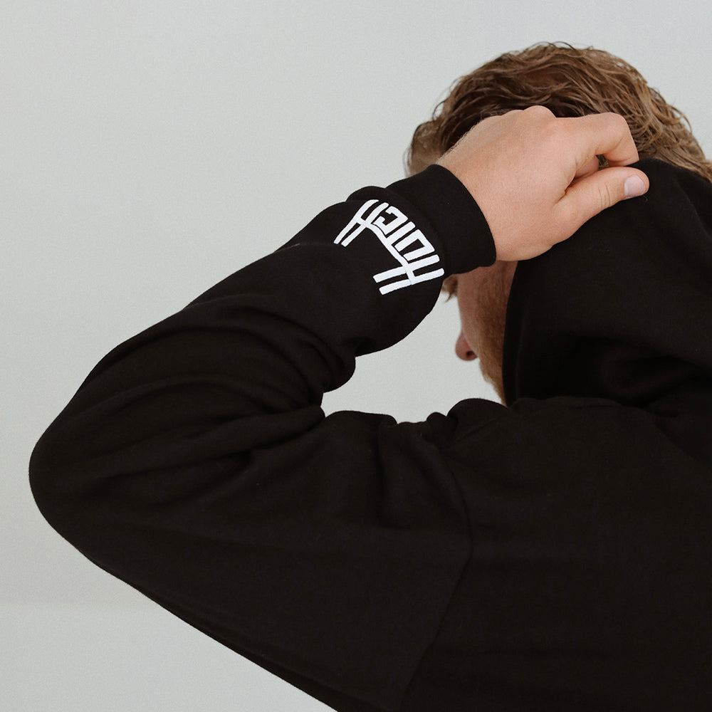 PREMIUM Breathe In God Hoodie - Black