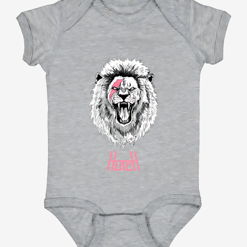 Infant Pink Lion Onesie