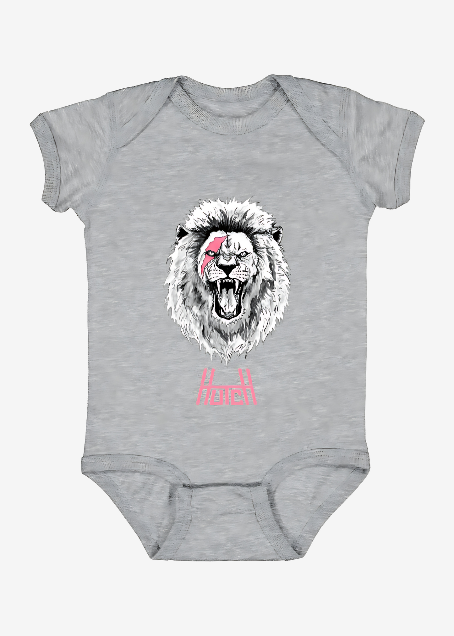 Infant Pink Lion Onesie