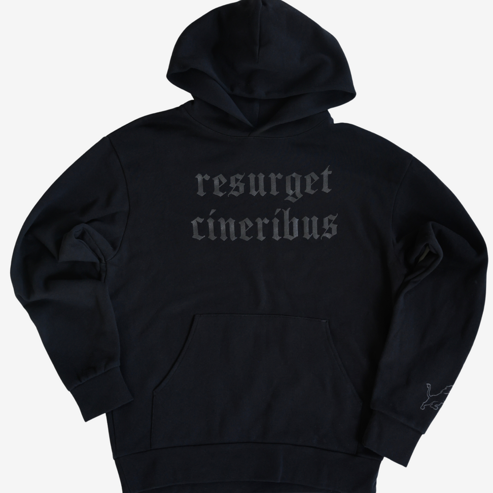 Aidan Hutchinson Detroit Lions NFL Resurget Cineribus Hoodie