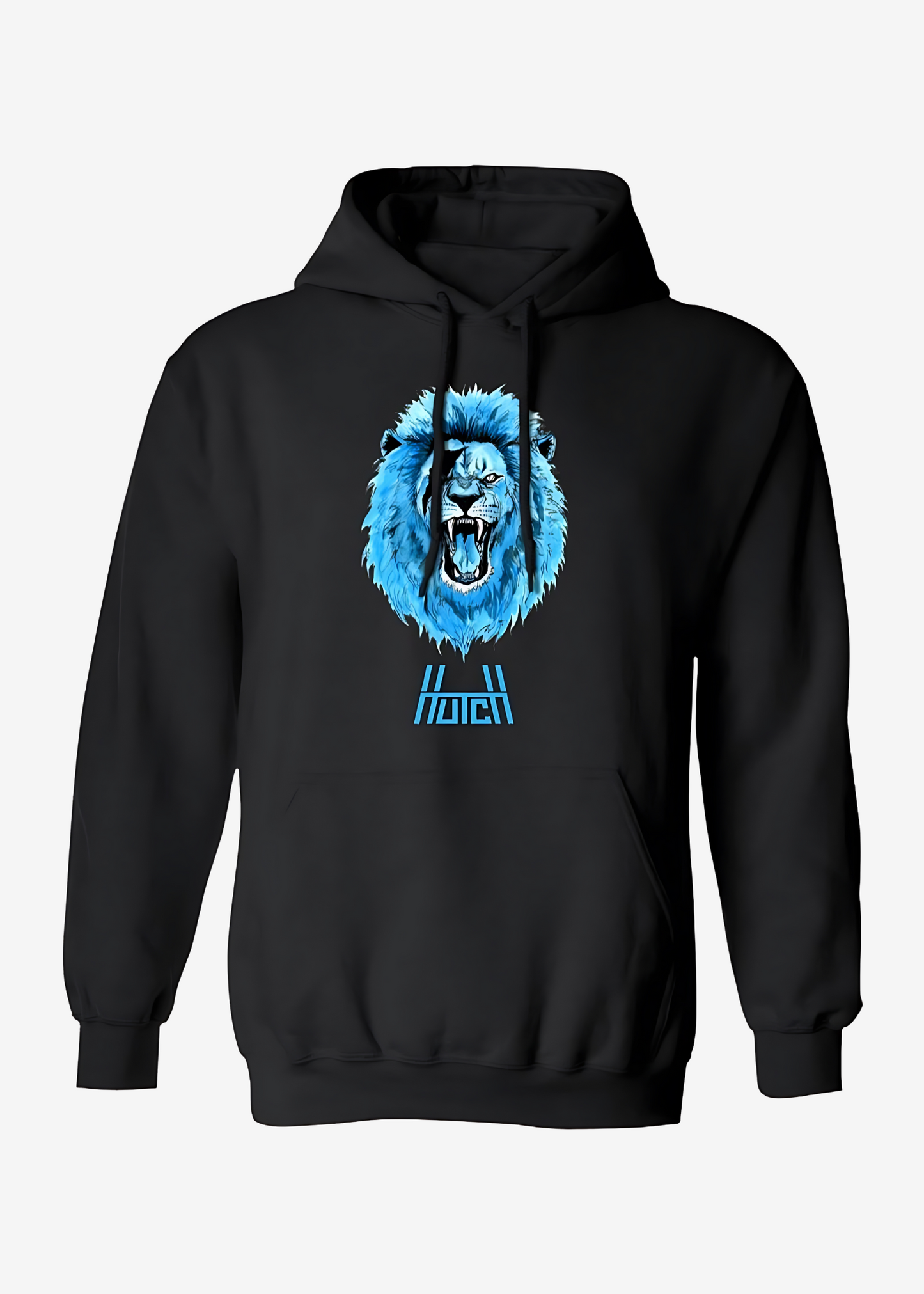 Unisex Blue Lion Hoodie