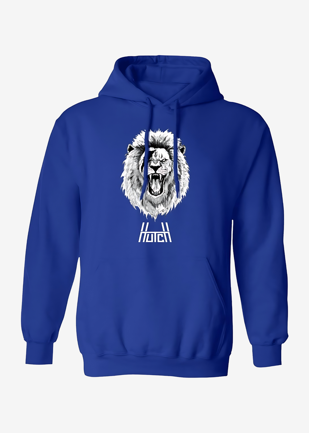 Unisex White Lion Hoodie