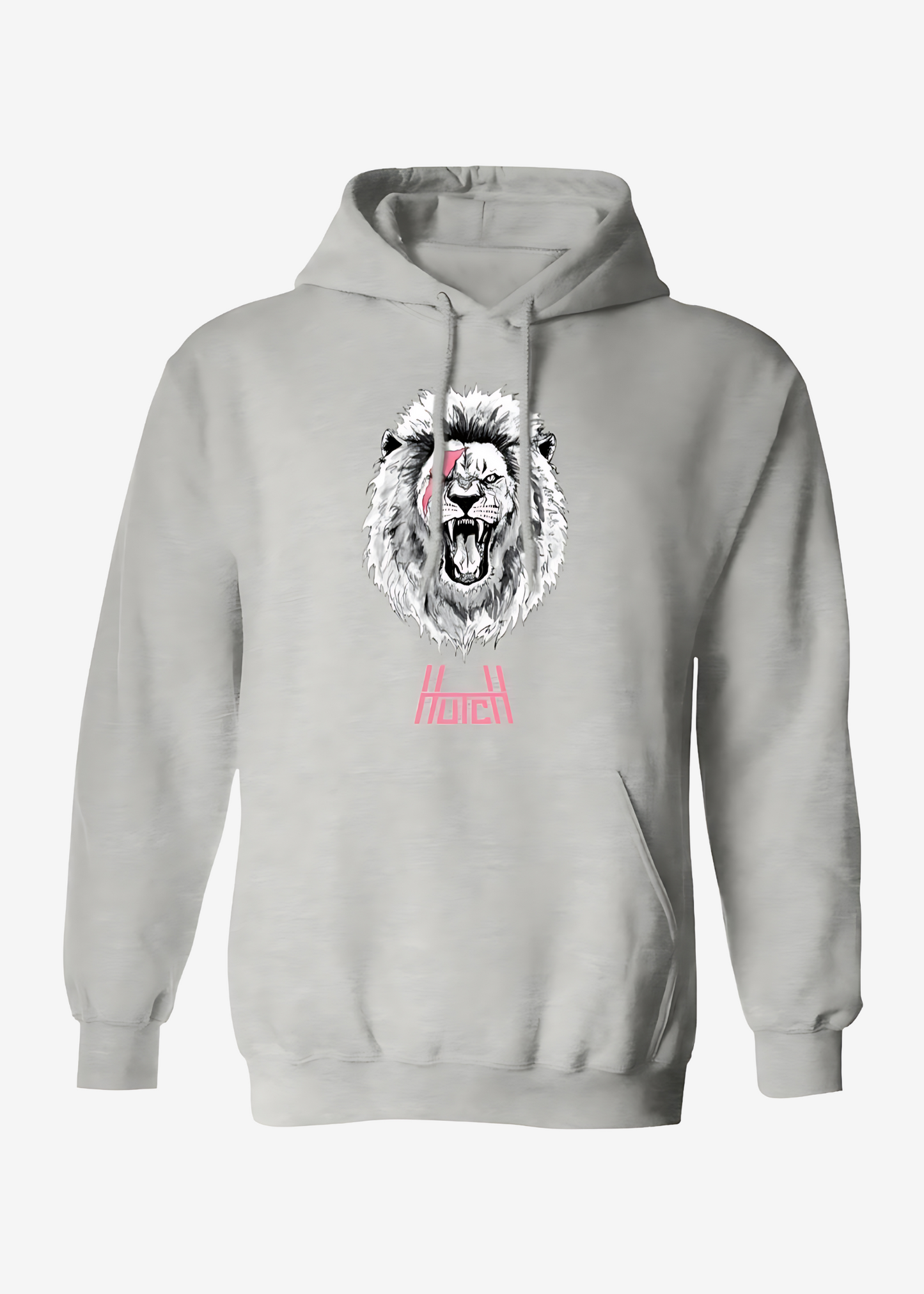 Unisex Pink Lion Hoodie