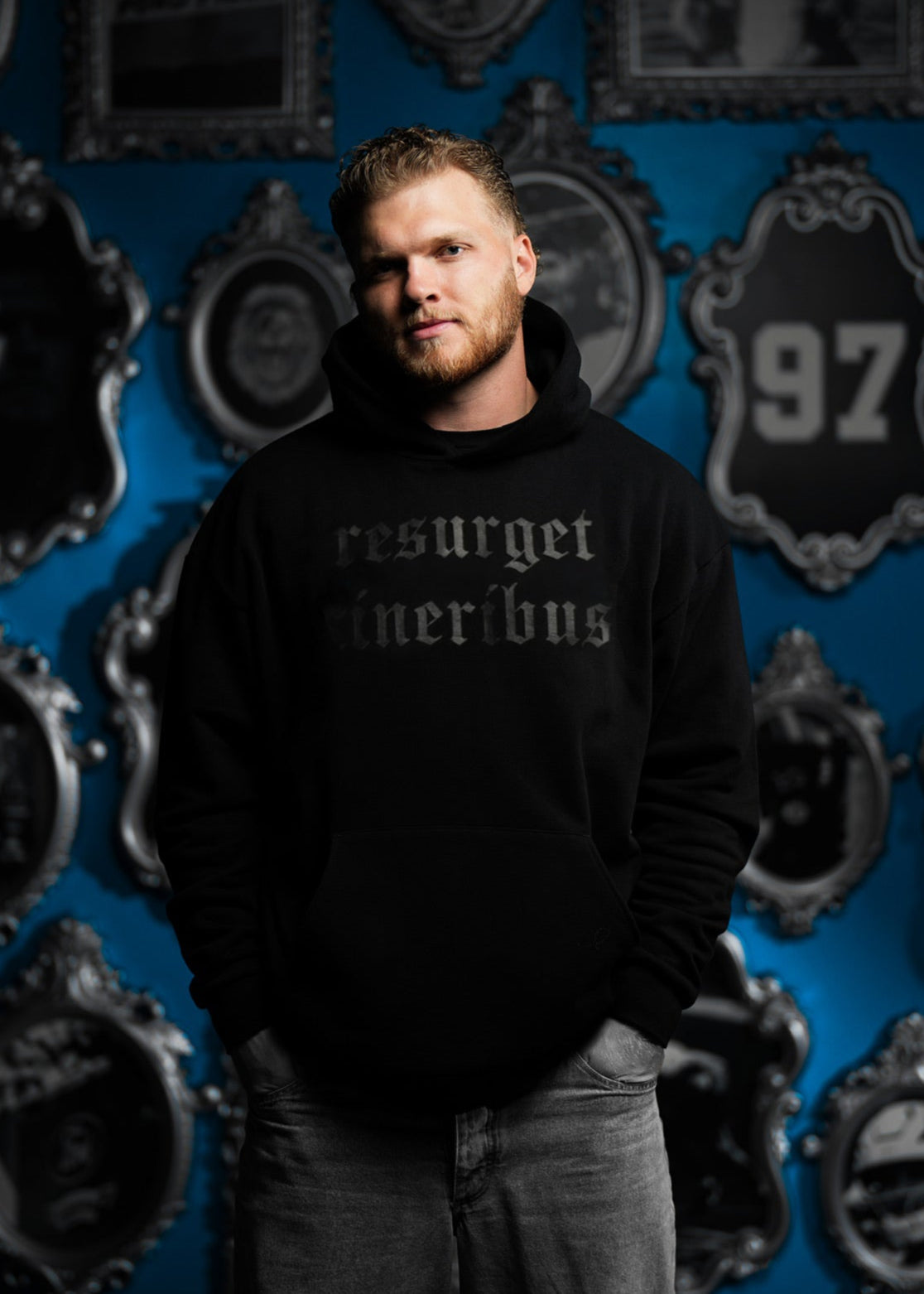 Aidan Hutchinson Detroit Lions NFL Resurget Cineribus Hoodie
