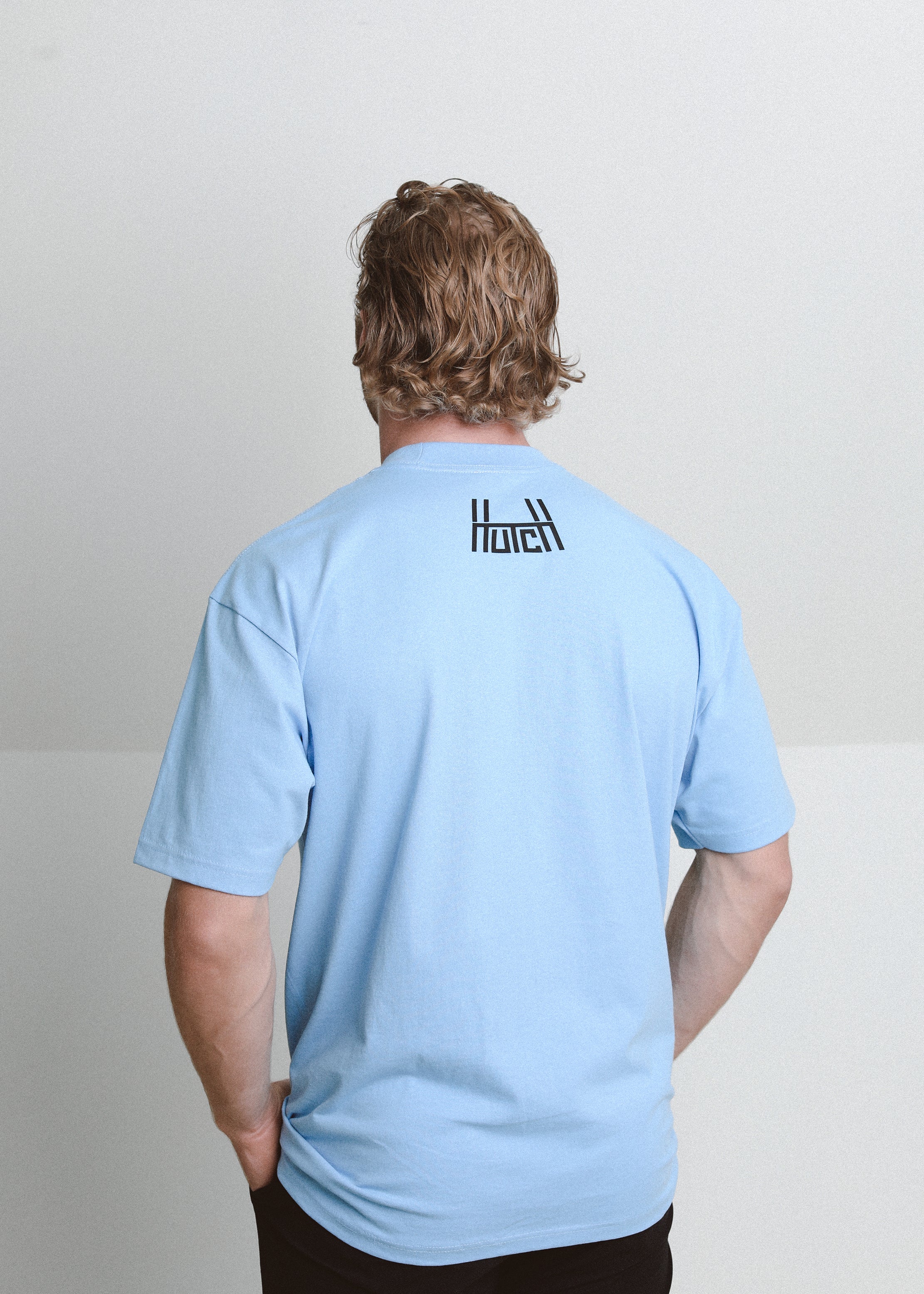 Aidan Hutchinson Blue Global T-Shirt – House of Hutch